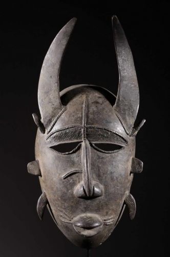 Masque Djimini de forgeron en bronze 