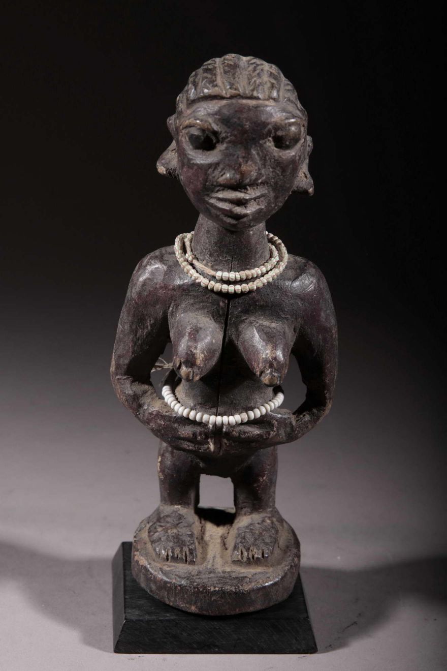 Yoruba altar statue 