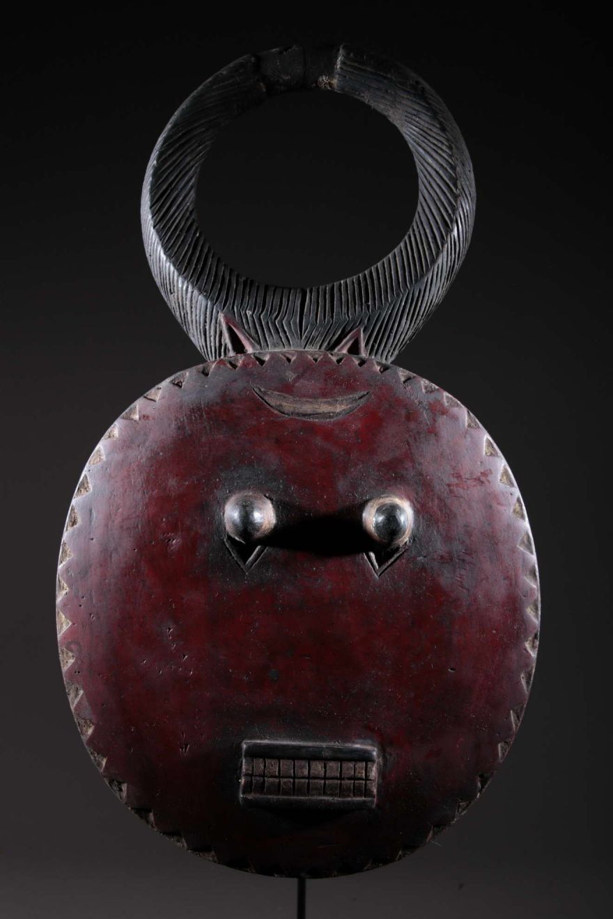 Masque Baoulé Lunaire 