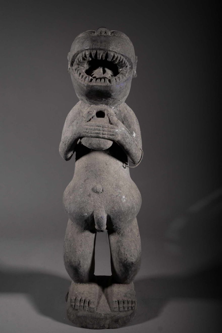 Singe fétiche Baoulé 