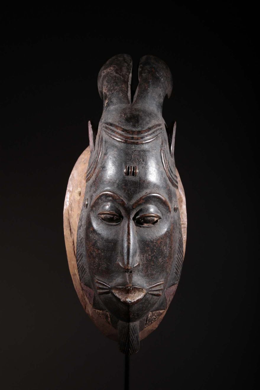 Baoulé mask 